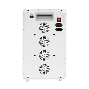 Rear view of BBL2228331 machine with fans, power inlets, and controls.