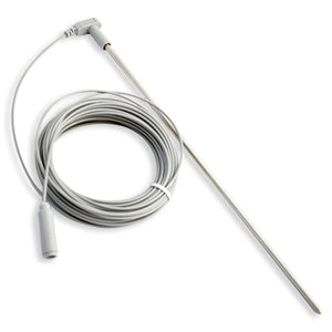 Medical probe with coiled wire.