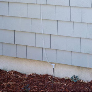 GRS_6 Ground rod installation near siding