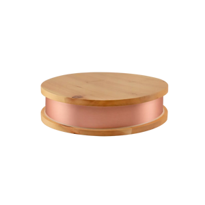 Qi-Max Pine wood and copper wireless charger