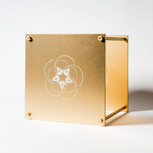 Quantum-Bloc device with floral design