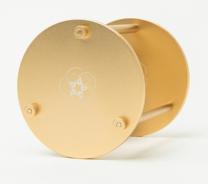 Gold metal disc product image