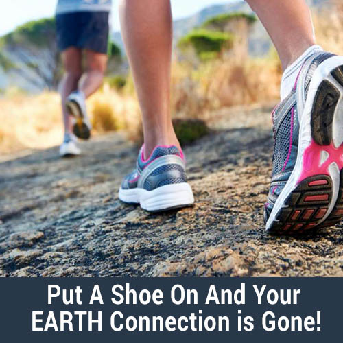 Shoe Disconnection from the earth