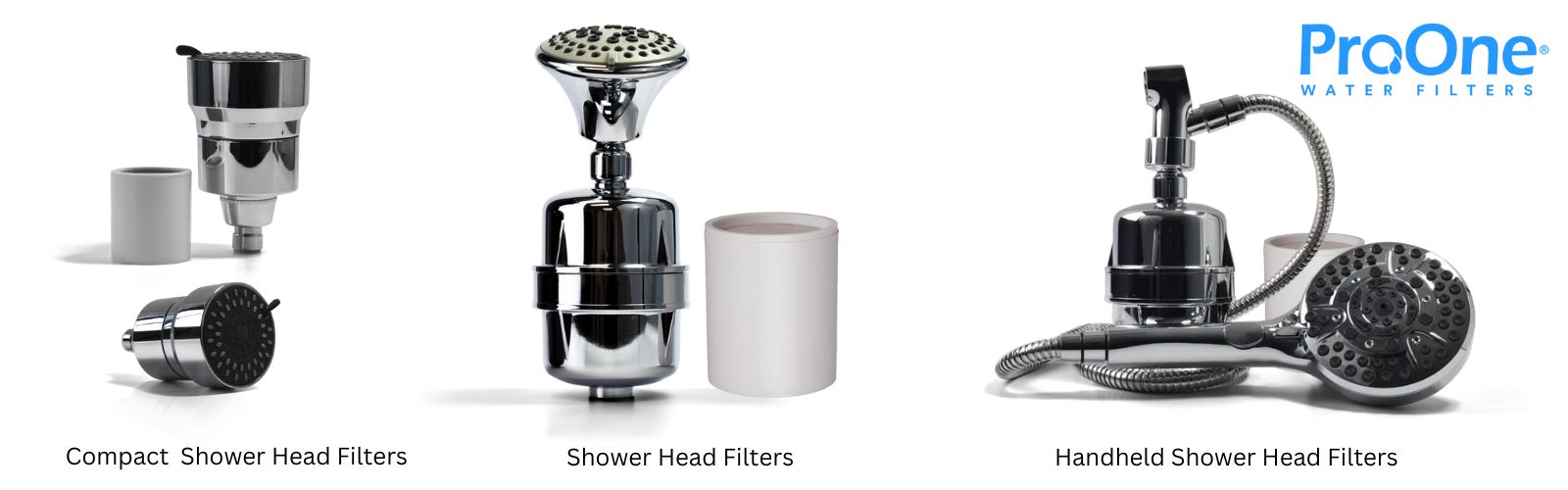 ProOne Shower Head Filters