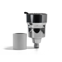ProOne Compact Chrome Shower Head Filter