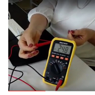 Multimeter Test with Earthing